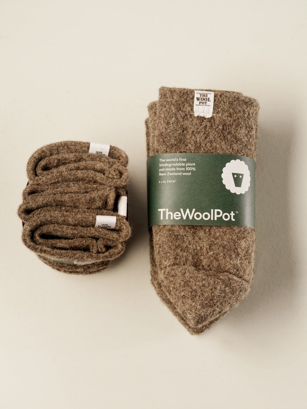 The Medium Wool Pot- 3 pack